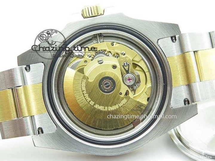 MiroTime 0212 Submariner 116613 LN SS YG Noob Best Edition Black Dial & Bezel On SS YG Bracelet A StreetReady 4018